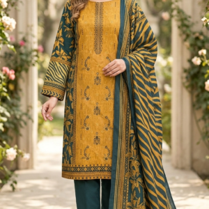 LAWN 3 Piece Embroided dress