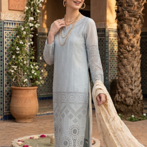 Dhanak3Piece Embroided Dress