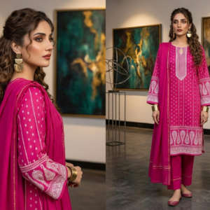LAWN3PieceEmbroided dress