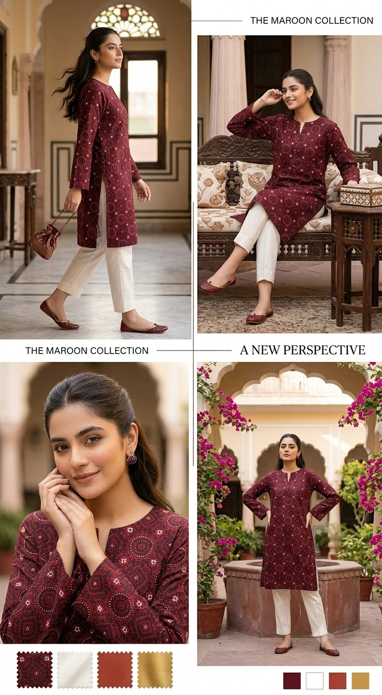 LAZN2piece embroided dress - Image 3